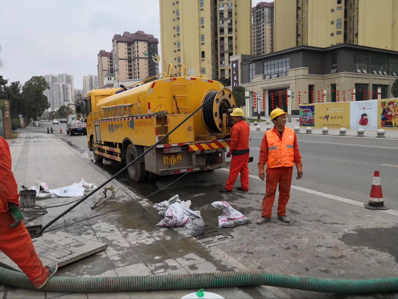 伊金霍洛排污管道清淤-管道清洗