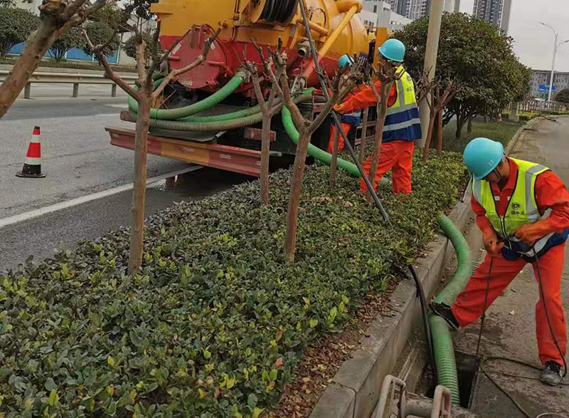 伊金霍洛市政管道清淤
